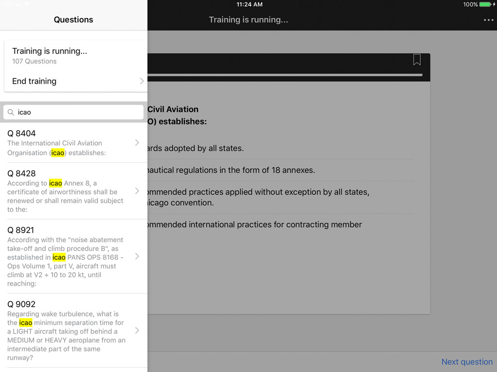 Fasttrack ATPL Screenshot
